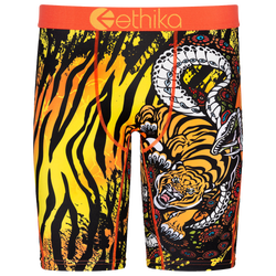 Boys' Grade School - Ethika Graphic Briefs - Yellow/Orange