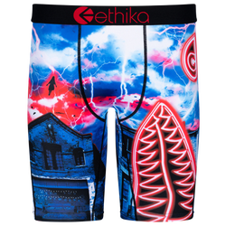 Boys' Grade School - Ethika Strange-E Underwear - Blue/Red