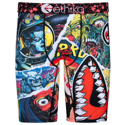 Boys' Grade School - Ethika BMR Horror Underwear - Black/Red