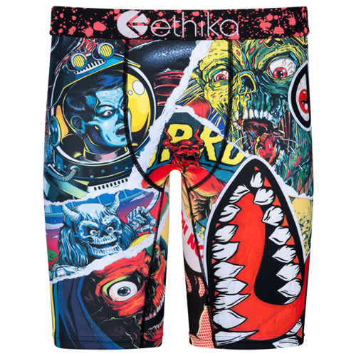 

Boys Ethika Ethika BMR Horror Underwear - Boys' Grade School Black/Red Size S