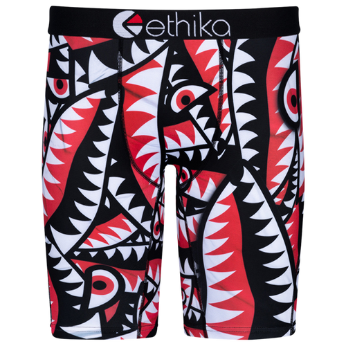 

Boys Ethika Ethika BMR Slaps Underwear - Boys' Grade School Black/Red Size L