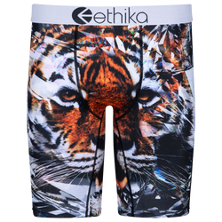 Boys' Grade School - Ethika Glass Tiger Underwear - White/Black