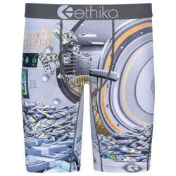 Boys' Grade School - Ethika Different Contracts Underwear - White/Grey