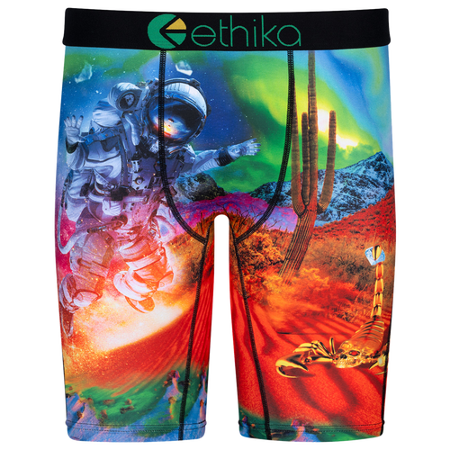 

Boys Ethika Ethika Scorpius Underwear - Boys' Grade School Green/Red Size XL