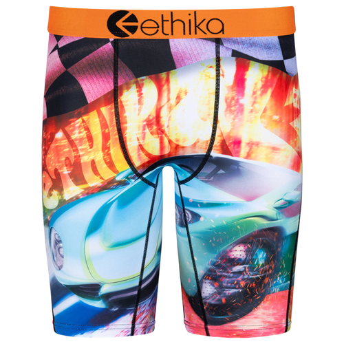 

Boys Ethika Ethika Fly By Underwear - Boys' Grade School Black/Orange Size L