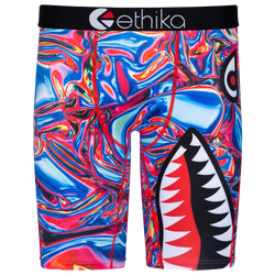 Boys' Grade School - Ethika BMR Blurry Vision Underwear - Red/Purple