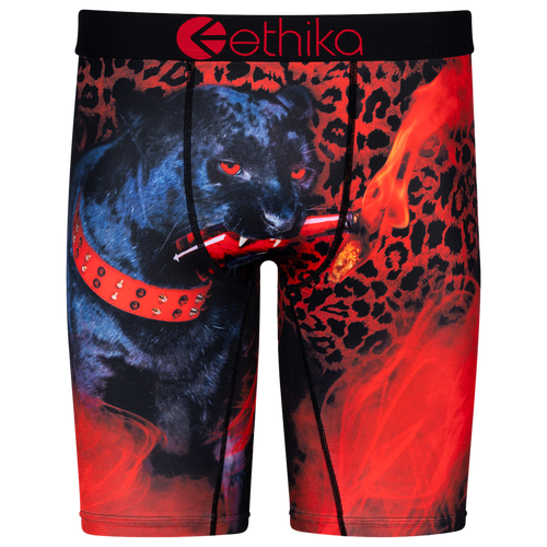 

Boys Ethika Ethika El Jaguar Underwear - Boys' Grade School Red/Black Size L