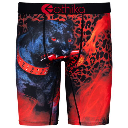 

Boys Ethika Ethika El Jaguar Underwear - Boys' Grade School Red/Black Size XL