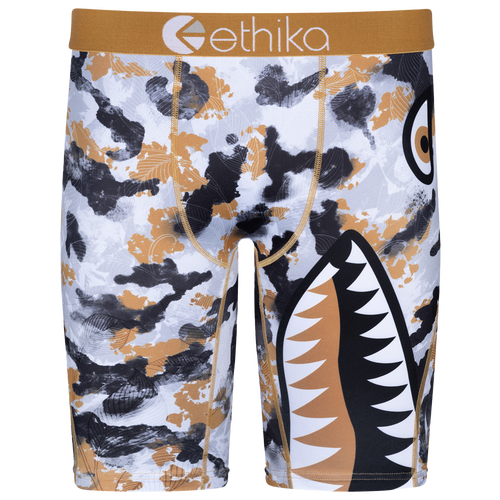 

Boys Ethika Ethika BMR Rorschach Underwear - Boys' Grade School Brown/Grey Size S