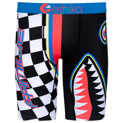 Boys' Grade School - Ethika Graphic Briefs - Black/White