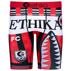 Boys' Grade School - Ethika Graphic Briefs - Red/Black