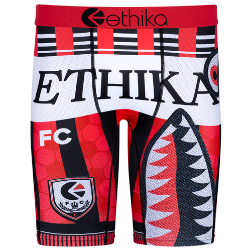 

Boys Ethika Ethika Graphic Briefs - Boys' Grade School Red/Black Size XL