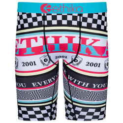 Boys' Grade School - Ethika Graphic Briefs - Black/White