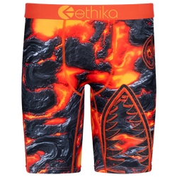 Boys' Grade School - Ethika Graphic Briefs - Red/Black