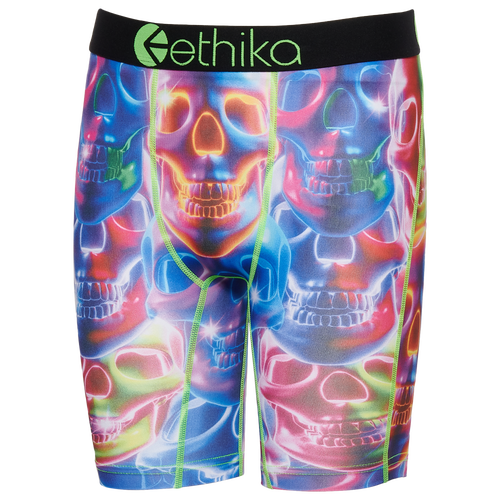 

Boys Ethika Ethika Graphic Briefs - Boys' Grade School Purple/Pink Size L