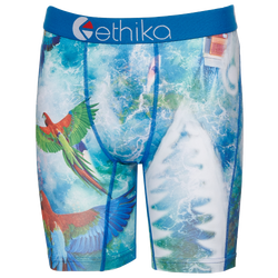 Boys' Grade School - Ethika Graphic Briefs - Blue/White