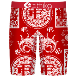 Boys' Grade School - Ethika Graphic Briefs - Red/White
