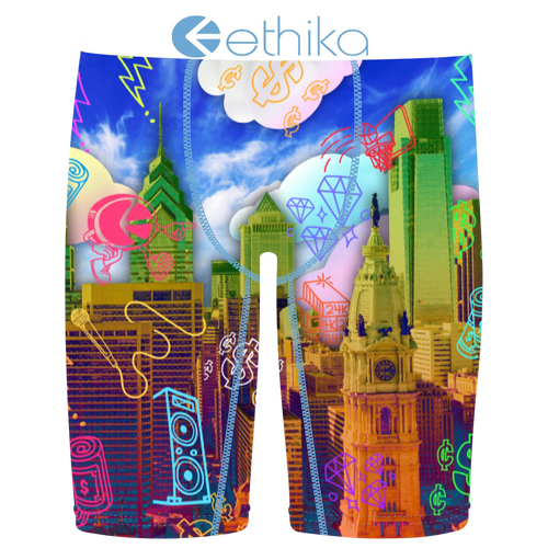 Ethika Boys   Graphic Briefs In Blue/green