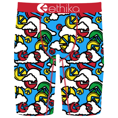 Ethika Boys   Graphic Briefs In Blue/white