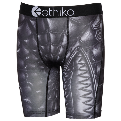 Ethika Boys   Graphic Briefs In Black/grey