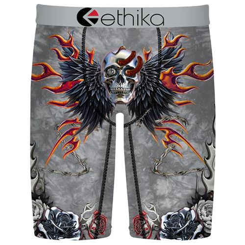 Ethika Boys   Chaotic Chrome Underwear In Gray