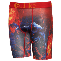 Boys' Grade School - Ethika Graphic Briefs - Orange/Black
