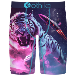 Boys' Grade School - Ethika Graphic Briefs - Pink/Purple