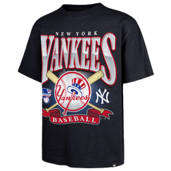 Men's - 47 Brand Yankees Foundational T-Shirt - Navy