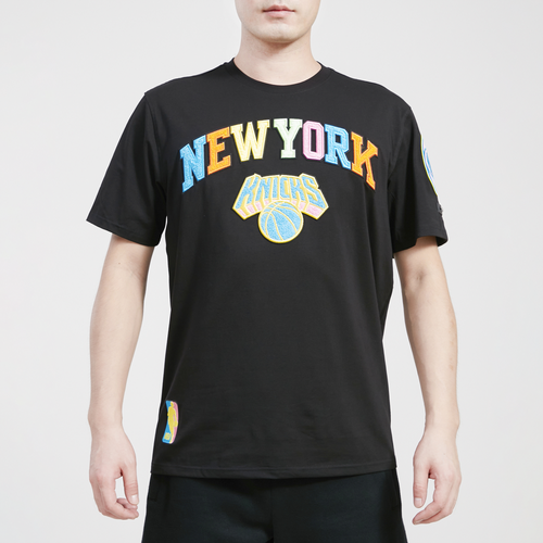 

Pro Standard Mens New York Knicks Pro Standard Knicks Washed Neon T-Shirt - Mens Black Size L