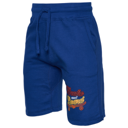 Men's - Broke & Board Neon Logo Shorts - Blue/Multi