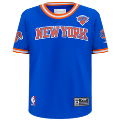 Boys' Grade School - Pro Standard NY Knicks Short Sleeve Mesh Top - Orange/Blue