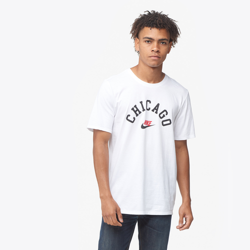 

Nike Mens Nike Graphic T-Shirt - Mens White/Black/Red Size XXL