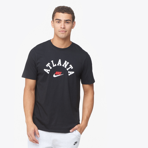 

Nike Mens Nike City Script T-Shirt - Mens Red/White/Black Size XL