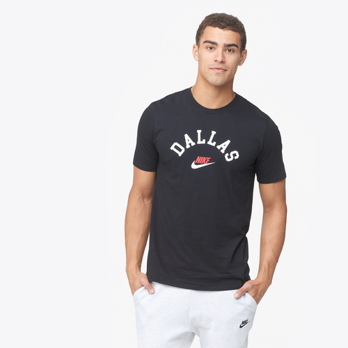 

Nike Mens Nike City Script T-Shirt - Mens Red/White/Black Size XXL