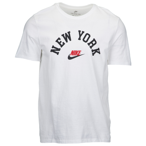 

Nike Mens Nike City Script T-Shirt - Mens Red/Black/White Size XXL