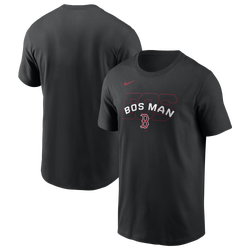 Men's - Nike Red Sox Hot Corner T-Shirt - Black