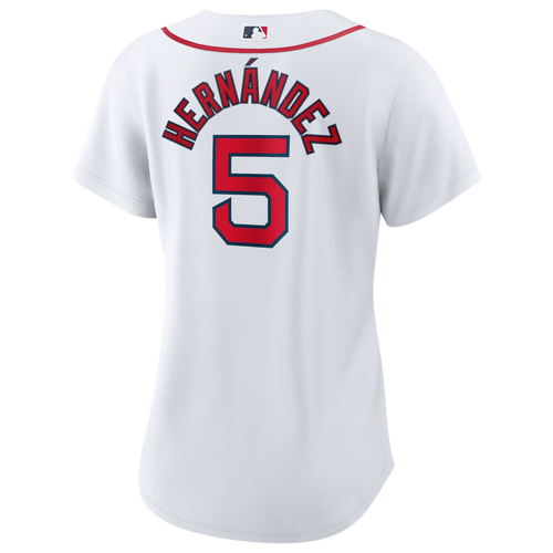 

Nike Womens Enrique Hernandez Nike Red Sox Replica Player Jersey - Womens White Size L