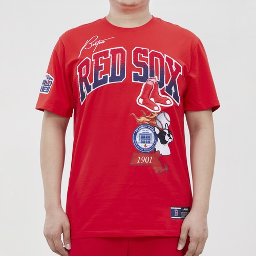 

Pro Standard Mens Pro Standard Red Sox Hometown T-Shirt - Mens Red/Red Size XL