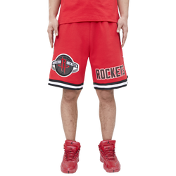 Men's - Pro Standard Rockets Pro Team Shorts - Red/Red
