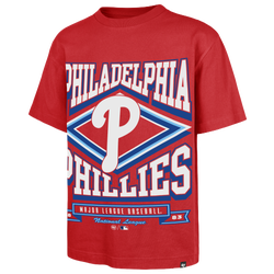 Men's - 47 Brand Phillies  Foundational T-Shirt - Red