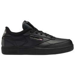 Boys' Preschool - Reebok Club C - Black/Black