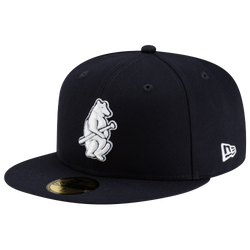 Men's - New Era Cubs 59Fifty Basic Cap - Navy