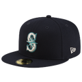 New Era Marlins Basic 59Fifty 35th Annvrsry Hat - New Era Navy