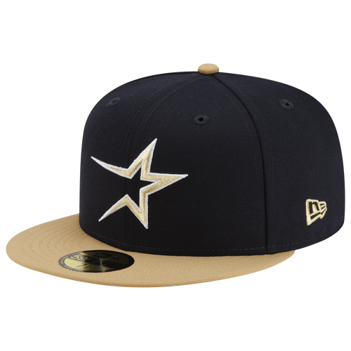 New Era Mens Astros Basic 59Fifty 35th Annvrsry Hat - Navy