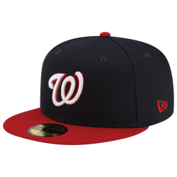 Men's - New Era Nationals 59Fifty ASG 2018 Basic Hat - Navy/Red