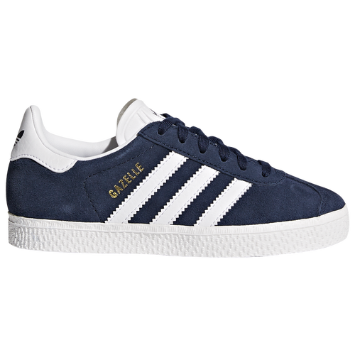 

adidas Originals Boys adidas Originals Gazelle - Boys' Preschool Running Shoes Collegiate Navy/White/White Size 11.0