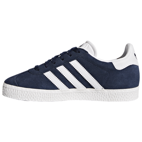 Navy blue adidas gazelle shoes best sale