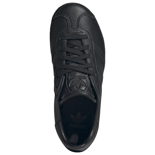 Adidas originals gazelle og black leather trainers deals