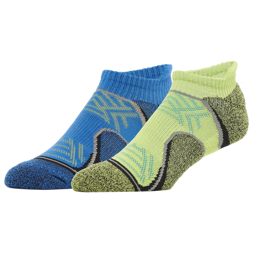 

CSG Mens CSG Repreve Run Tab 2 Pack Socks - Mens Cobalt/Volt Size L