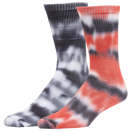 

CSG Mens CSG Tie Dye Bred Crew 2 Pack Socks - Mens Multicolor Size L